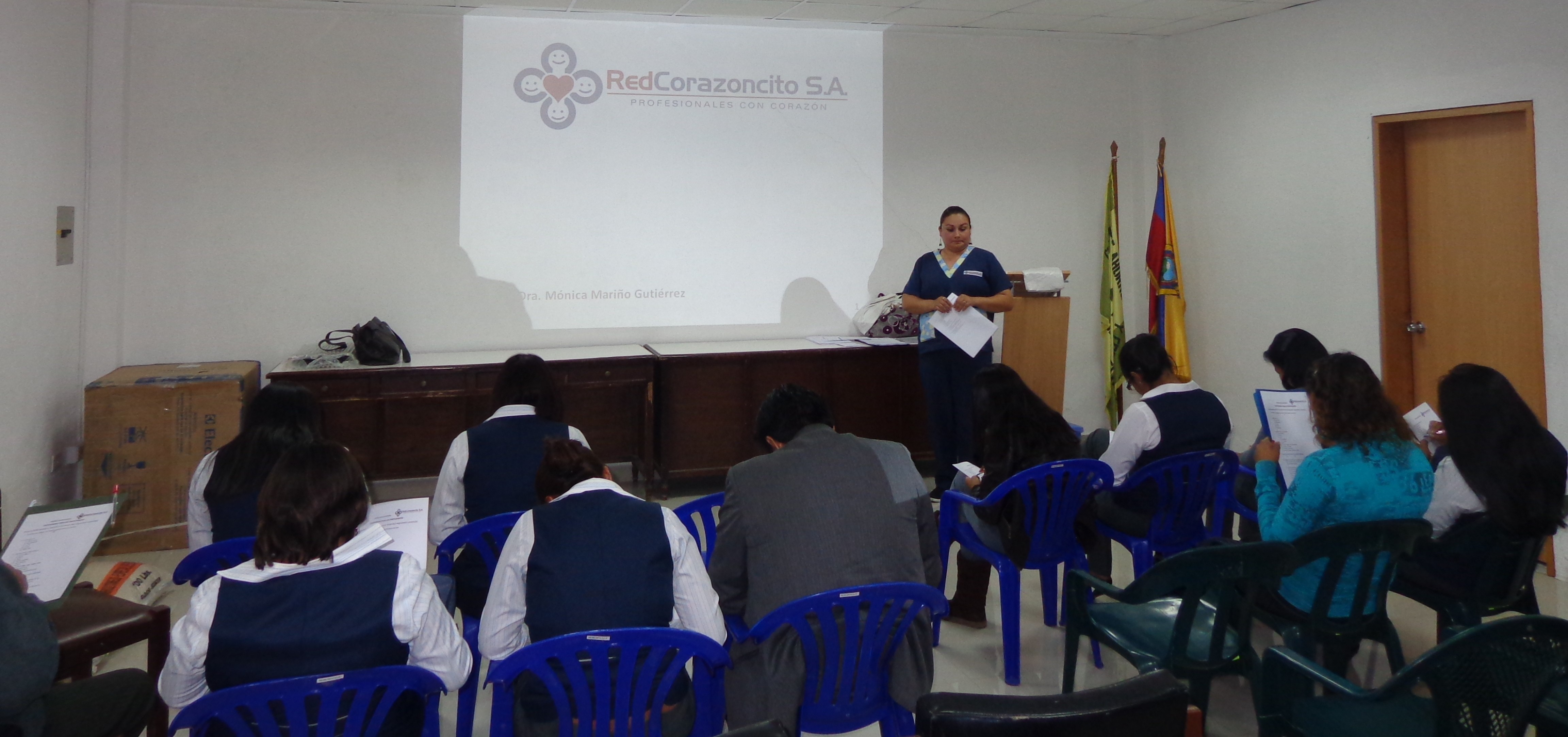 Charla de RedCorazoncito S.A. sobre la actitud de seguridad y el sistema de gestión de seguridad en el trabajo